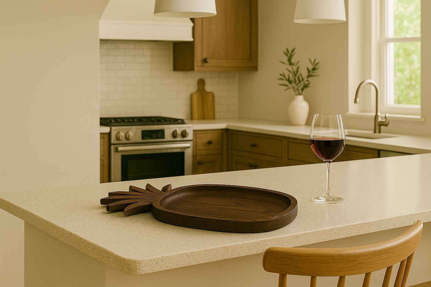 Golden Hearth Tray